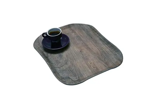  Cambro Plateau Versa | Décor rustique rectangulaire 26x32cm olive clair 