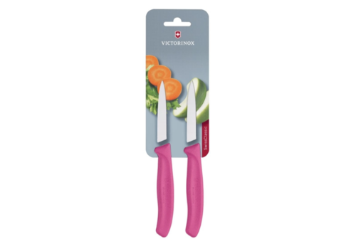  Victorinox Office knife with pointed tip 8 cm pink | 2 pieces | Stainless steel | 18.9(l)cm 