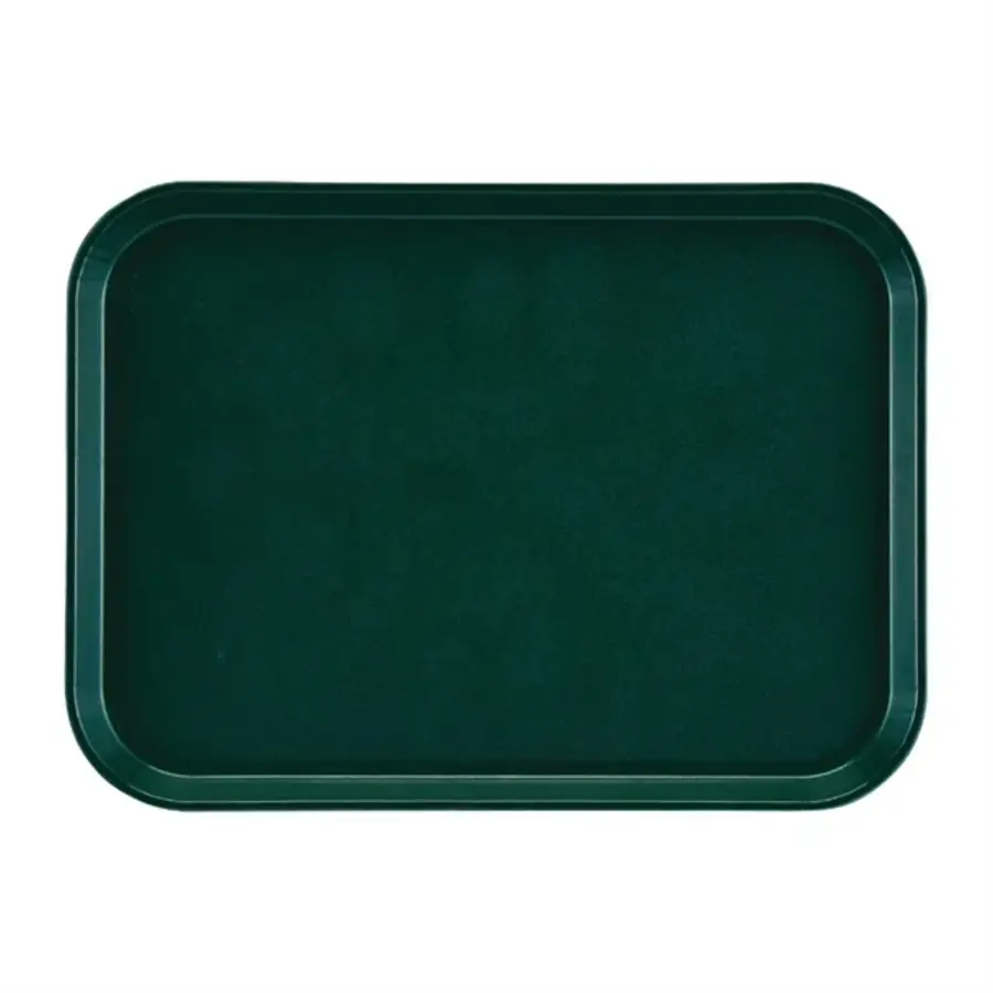 Cambro Epictread Fiberglas-Rechteck-Antirutschtablett | Grün | 415 mm