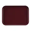 Cambro Cambro epictread fiberglass rectangular non-slip tray | burgundy | 415mm