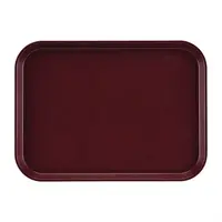 Cambro epictread fiberglass rectangular non-slip tray | burgundy | 415mm