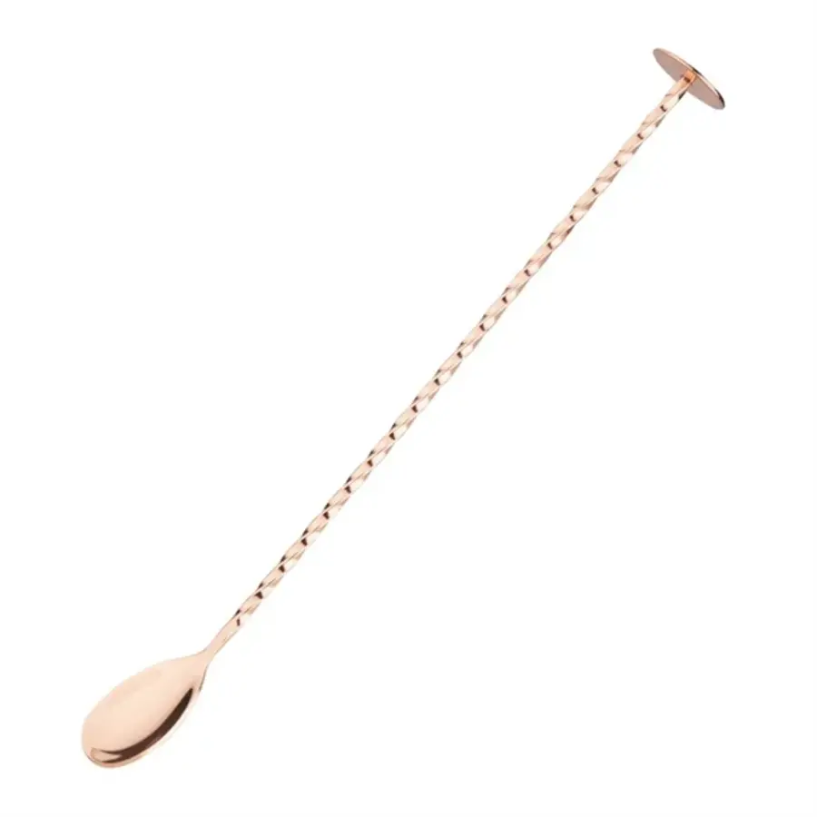 Cuillère à mélanger pour cocktail | cuivre