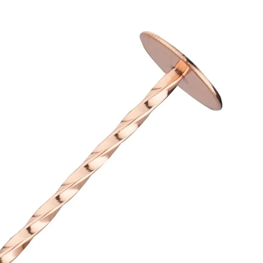 Cuillère à mélanger pour cocktail | cuivre