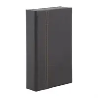 trendy rekeningpresentator | zwart