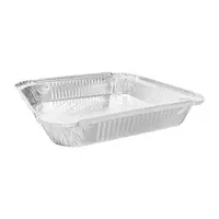 Recyclable shallow foil containers | 1580 ml | (200 pieces)