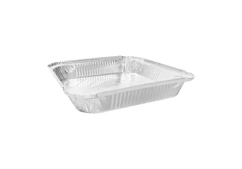  Recyclable Shallow Foil Containers | 1580ml | (200 pieces) 