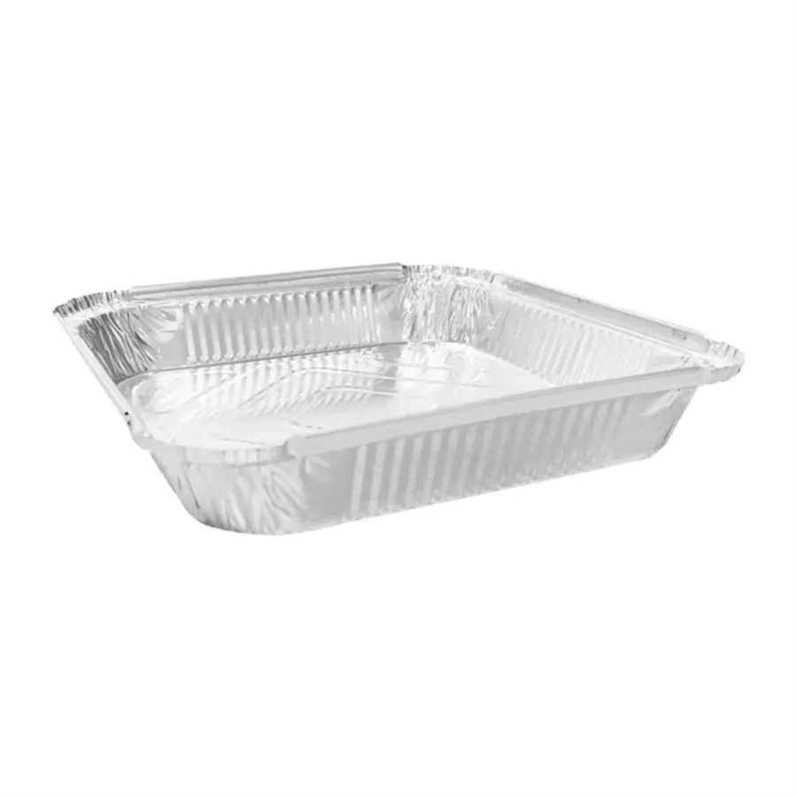 Recyclable shallow foil containers | 1580 ml | (200 pieces)