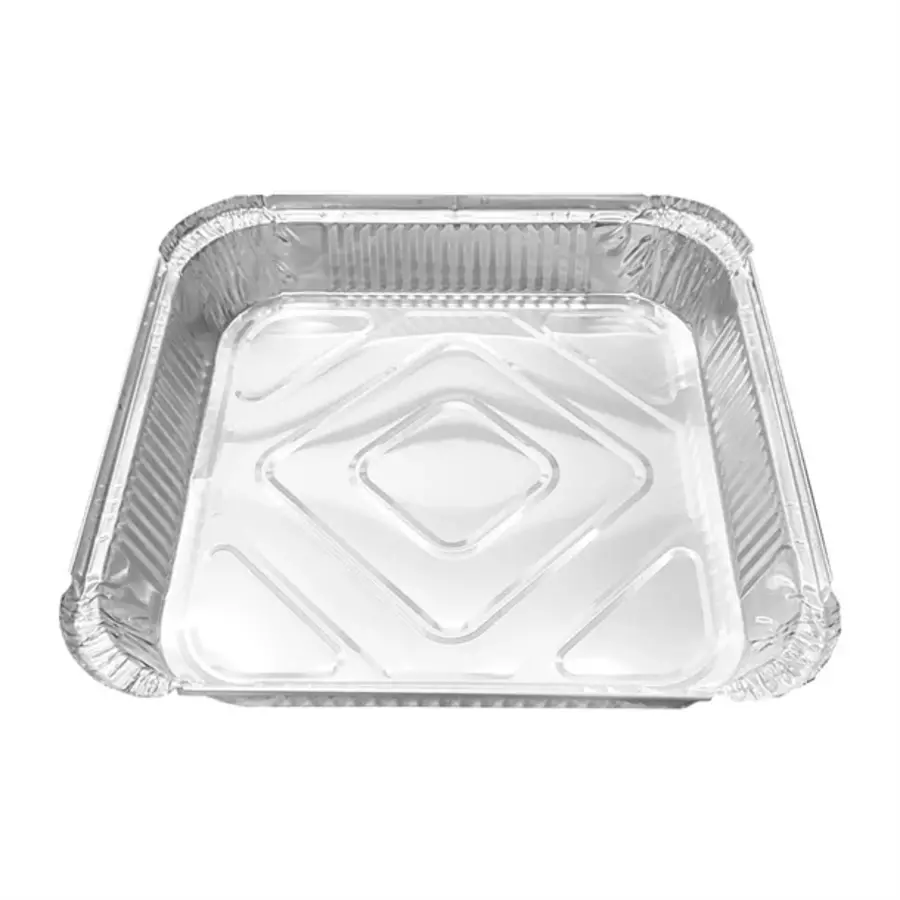 Recyclable Shallow Foil Containers | 1580ml | (200 pieces)