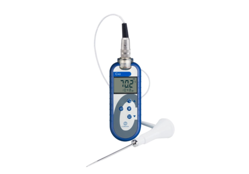  HorecaTraders C42C thermometerset | Kunststof | 18(h) x 5,5(b) x 5(d)cm 