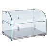 Combisteel Neutraal Vitrine | Rond 45L | 554  x 376 x 370 mm