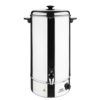 HorecaTraders Essentials Wasserkocher zum Befüllen mit der Hand | 20L | Edelstahl | 53,5 x 38 cm