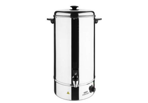  HorecaTraders Essentials Wasserkocher zum Befüllen mit der Hand | 20L | Edelstahl | 53,5 x 38 cm 