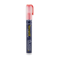 Waterproof chalk marker with 2-6mm nib | Glass + Chalkboard | Red | Liquid chalk