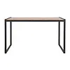 Bolero  Table de bar industrielle en acier et acacia | 1800x900 mm