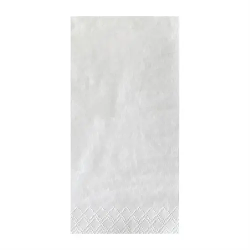  HorecaTraders Fasana professionele papieren servetten | 40x40cm | Wit | (1000 stuks) 