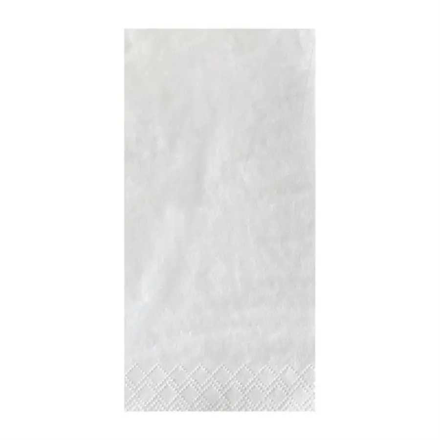 Serviettes en papier professionnelles Fasana | 40x40cm | Blanc | (1000 pièces)