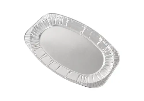  Disposables aluminum serving dishes | 35.5cm| (10 pieces) 