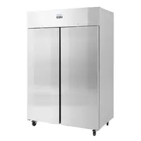 Polar u-series energy efficient upright freezer with double door | 1400L | 215x 140 x 81 cm