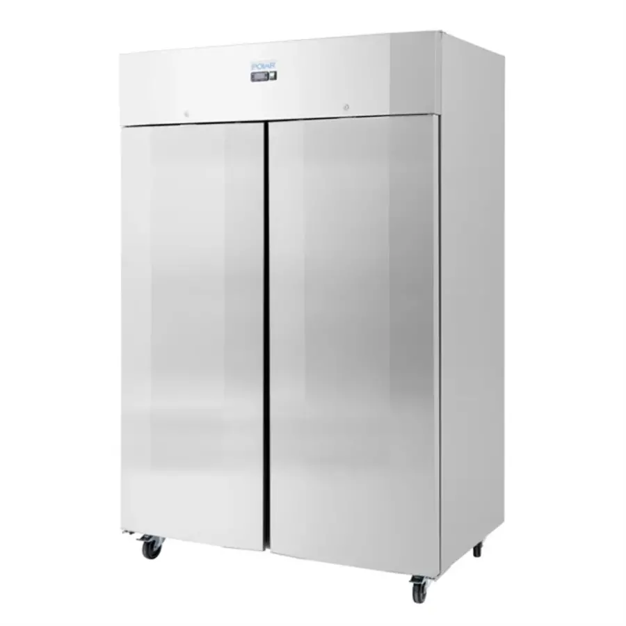 Energieeffizienter Gefrierschrank mit Doppeltür der Polar U-Serie | 1400 l | 215x 140 x 81 cm