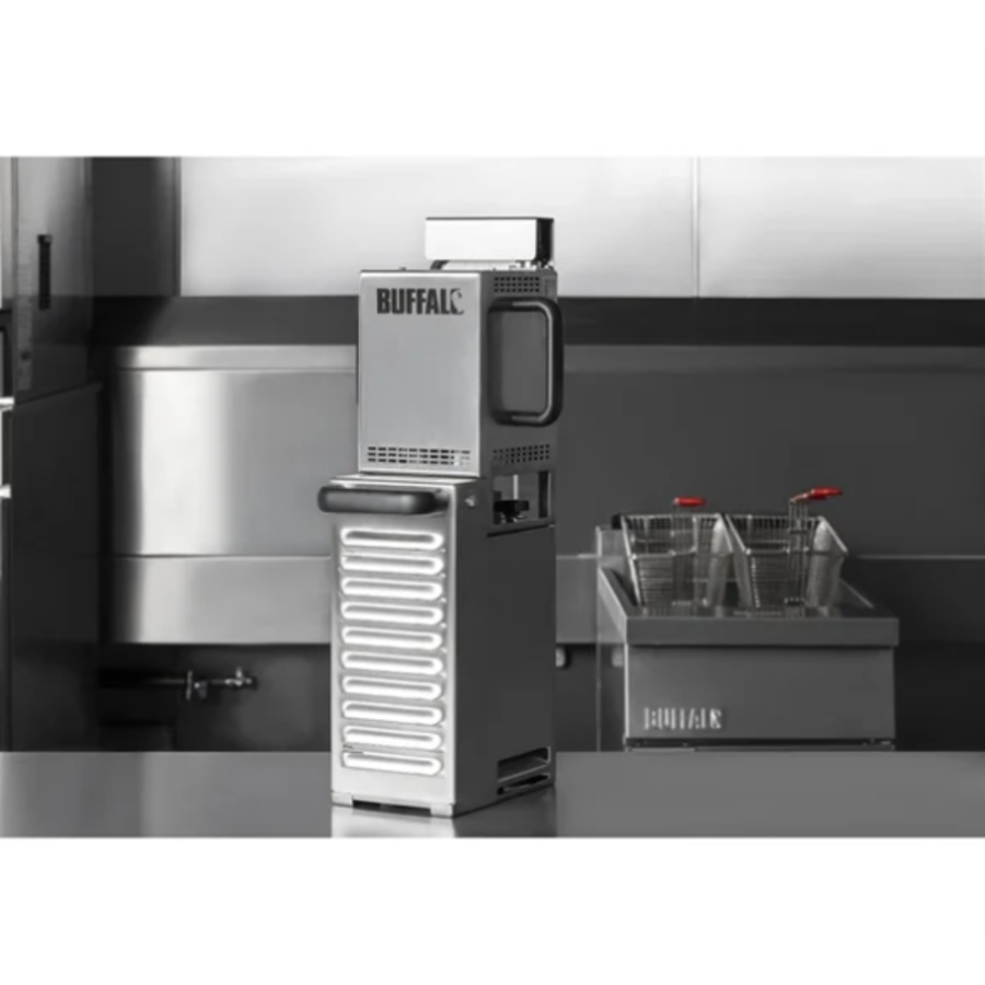 machine de filtration d'huile | acier inoxydable | 3L | 54,2 (h) x 19,5 (l) x 31,3 (p) cm