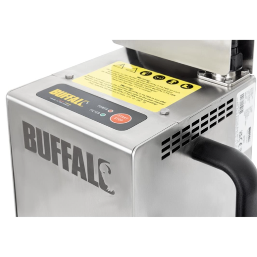machine de filtration d'huile | acier inoxydable | 3L | 54,2 (h) x 19,5 (l) x 31,3 (p) cm