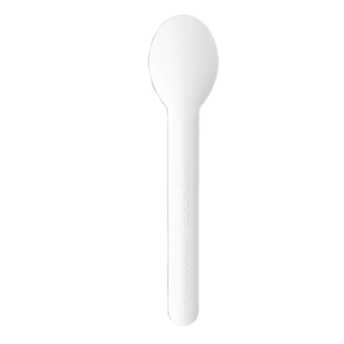  HorecaTraders composteerbare papieren lepel | 1000 stuks | 3,5(b)cm 