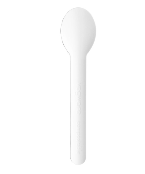 Buy compostable paper spoon | 1000 pieces | 3.5(w)cm online - HorecaTraders