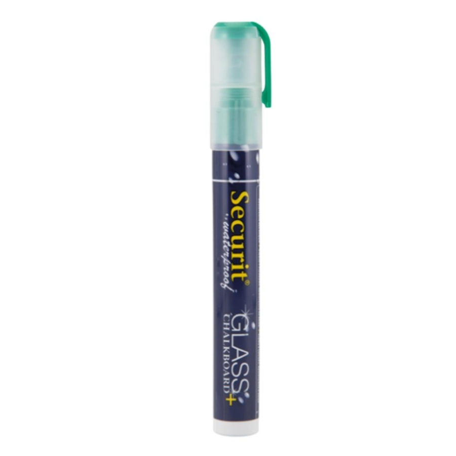 Waterproof chalk marker with 2-6mm nib | Glass + Chalkboard | Blue | Liquid chalk