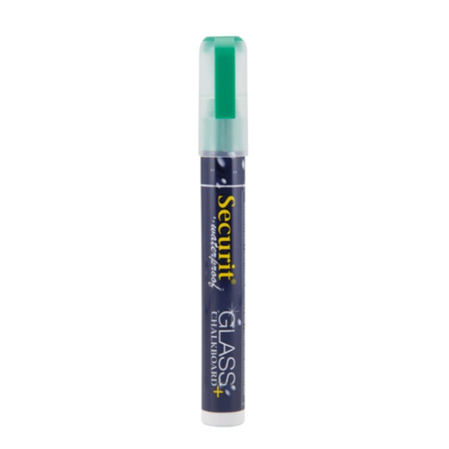 Waterproof chalk marker with 2-6mm nib | Glass + Chalkboard | Blue | Liquid chalk