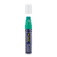 Waterproof chalk marker with 7-15mm nib | Glass + Chalkboard | Green | Liquid chalk