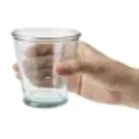 conische bekers van gerecycled glas | 220 ml | (pak van 6)