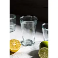 Recycled glass conical cups | 300 ml | (pack of 6)