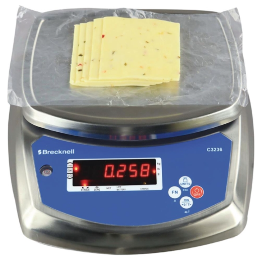 Balance 15kg | acier inoxydable | 11(h) x 29(l) x 33(p)cm
