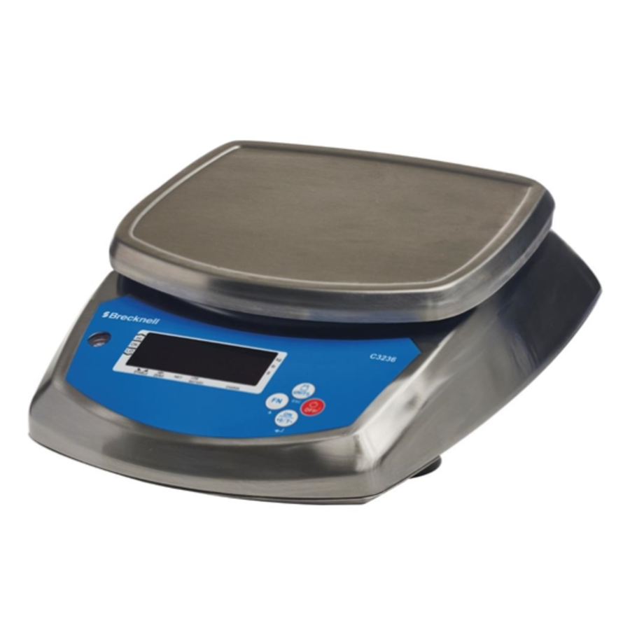 Balance 15kg | acier inoxydable | 11(h) x 29(l) x 33(p)cm