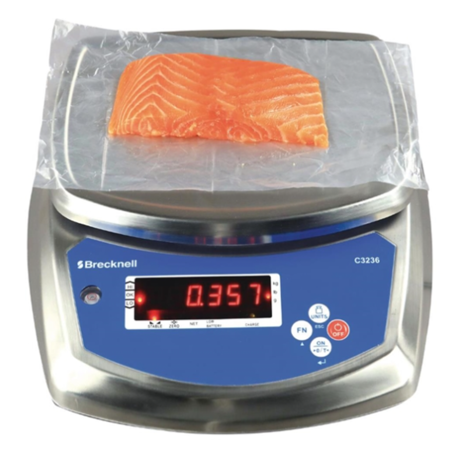 Balance 15kg | acier inoxydable | 11(h) x 29(l) x 33(p)cm