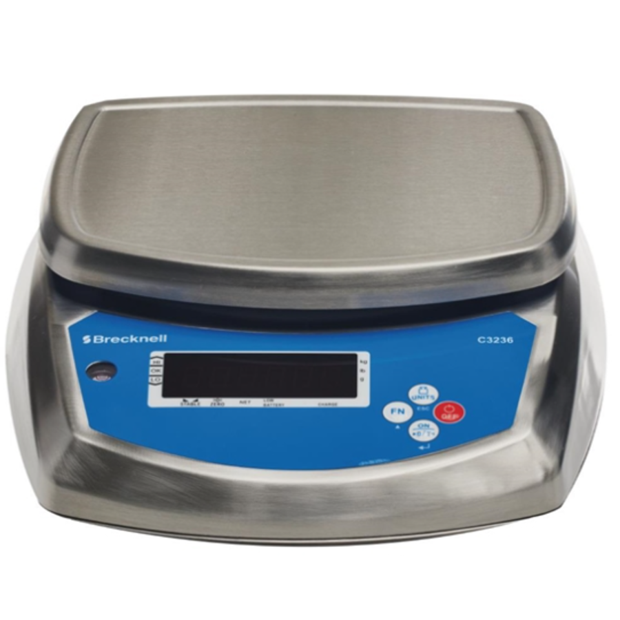 Scale 15kg | Stainless steel | 11(h) x 29(w) x 33(d)cm