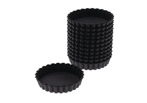  Bourgeat Matfer Bourgeat | Exoglass ribbed molds |10cm | (12 pieces) 