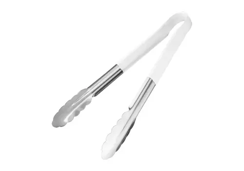  Hygiplas Hygiplas color code serving tongs | white | 30cm 