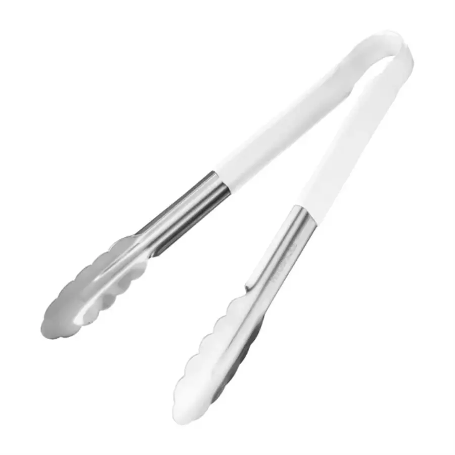 Farbcodierte Servierzange | weiß | 30 cm
