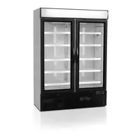 NC5000G Display Cooler with 2 doors | Black |1250W x 580D x 1327H mm