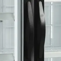 NF5000G Display freezer with 2 doors | Black | 1250 x 570 x 1331 mm