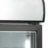 NF5000G Display freezer with 2 doors | Black | 1250 x 570 x 1331 mm