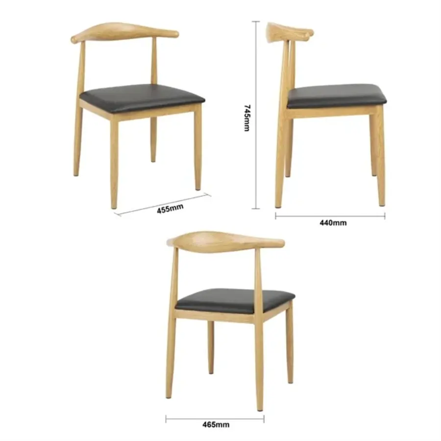 camden padded interior chairs | (pack of 2)