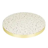 round table top in terrazzo style | 600 mm