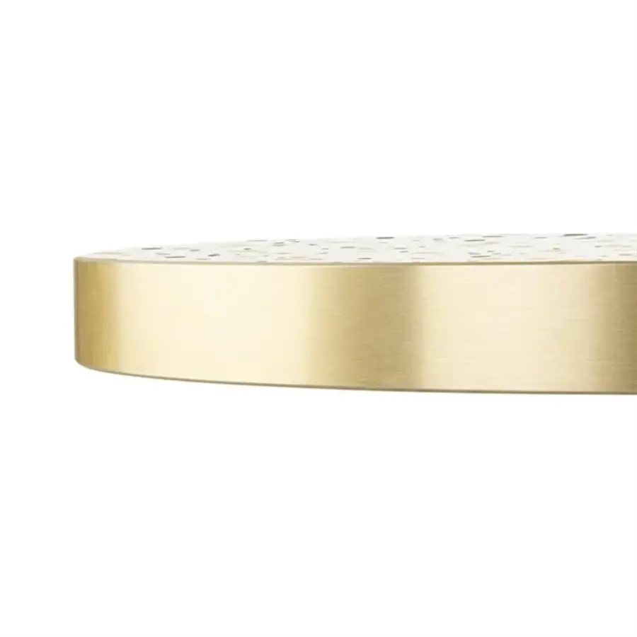 round table top in terrazzo style | 600 mm