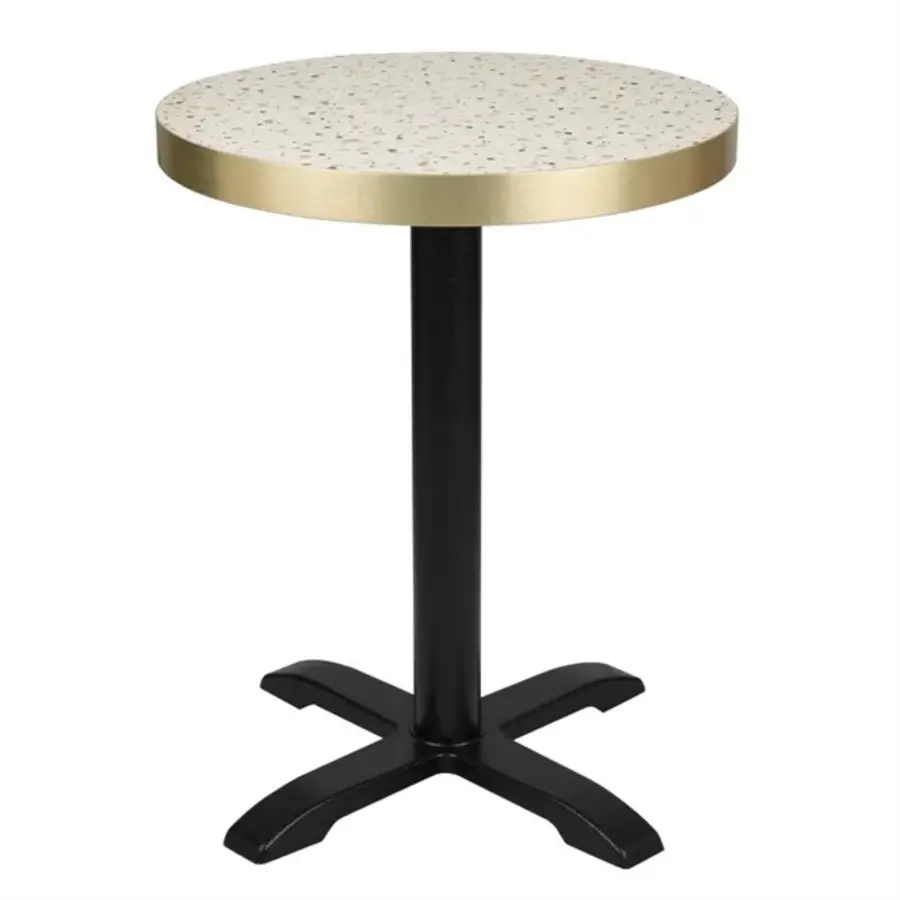 round table top in terrazzo style | 600 mm