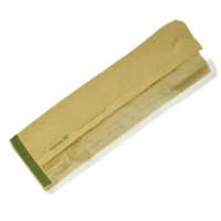 Kraft Baguette Bag | PLA & Paper | 1000 pieces | 35.6(h) x 15.2(w)cm