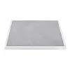 Bolero table top made of tempered glass with light gray stone effect | 700mm