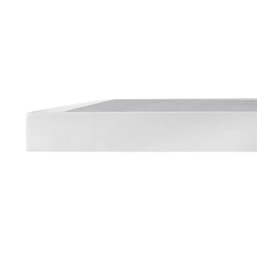 tempered glass table top with light grey stone effect | 700 mm