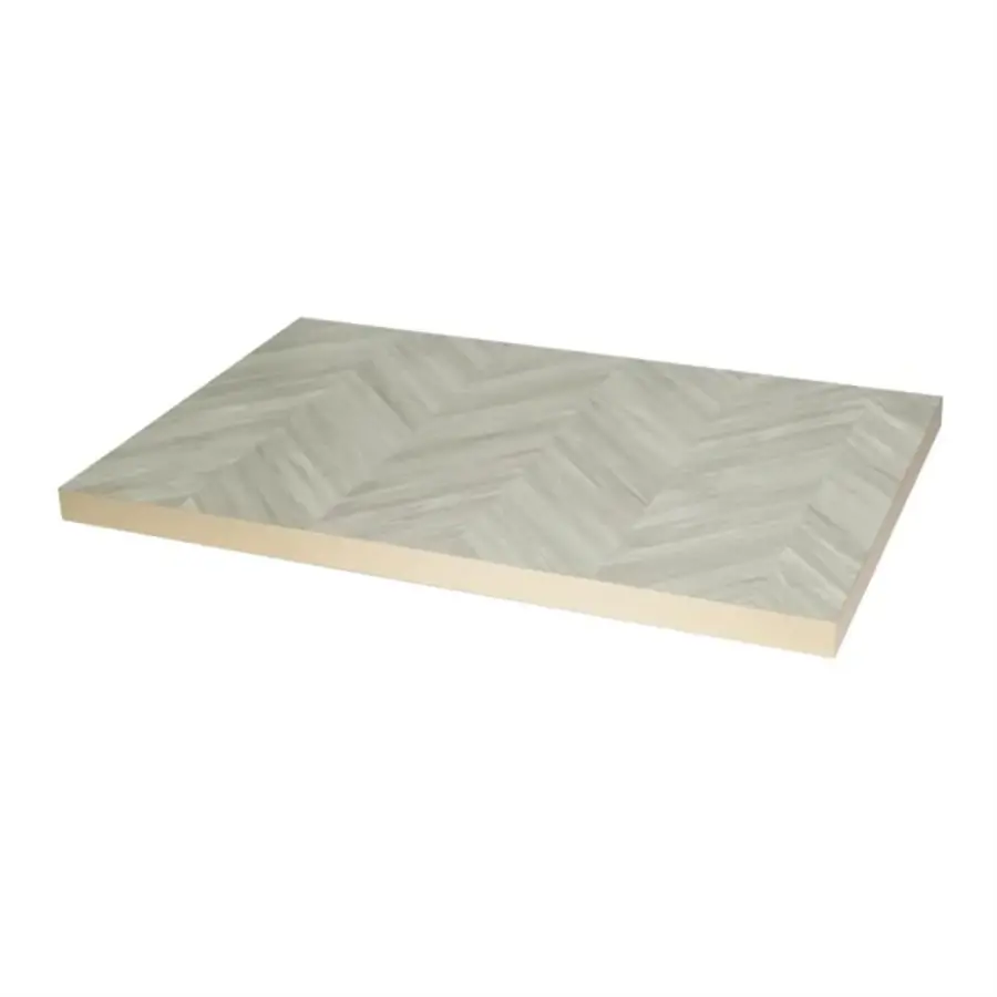 plateau de table rectangulaire à chevrons | 1100 mm x 700 mm